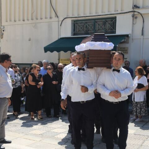 Δάνης Κατρανίδης: Συγκίνηση στην κηδεία του