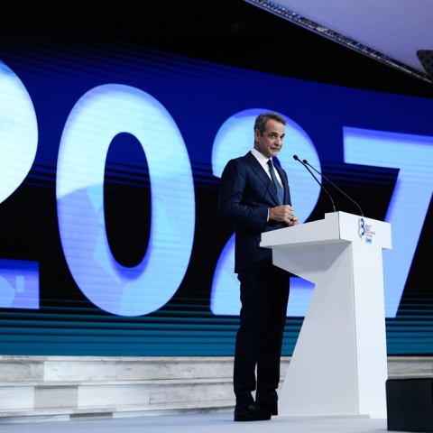 Κυριάκος Μητσοτάκης στη ΔΕΘ