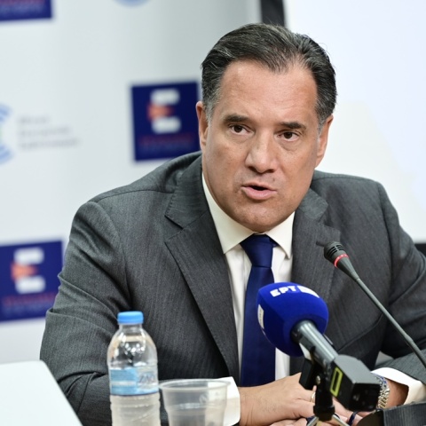 Ο υπουργός Υγείας, Άδωνις Γεωργιάδης