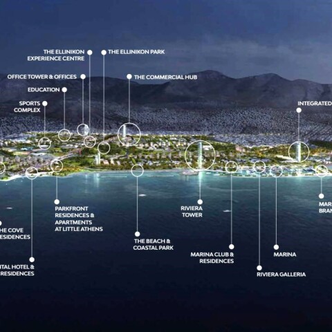 Μακέτα για τα έργα στο Ελληνικό