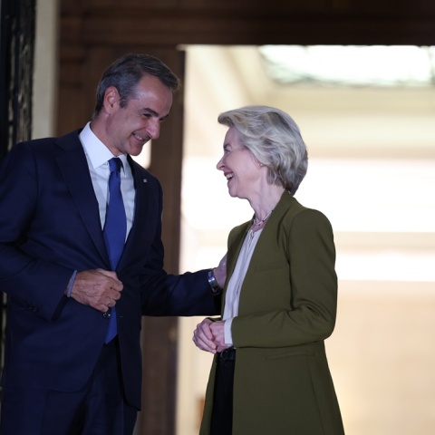 Κυριάκος Μητσοτάκης - Ούρσουλα φον ντερ Λάιεν