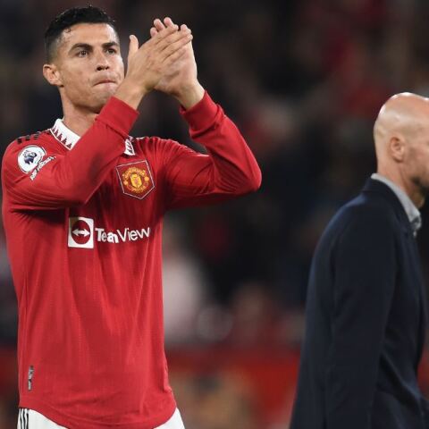 Έρικ Τεν Χαγκ και Κριστιάνο Ρονάλντο