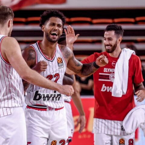 Οι παίκτες του Ολυμπιακού