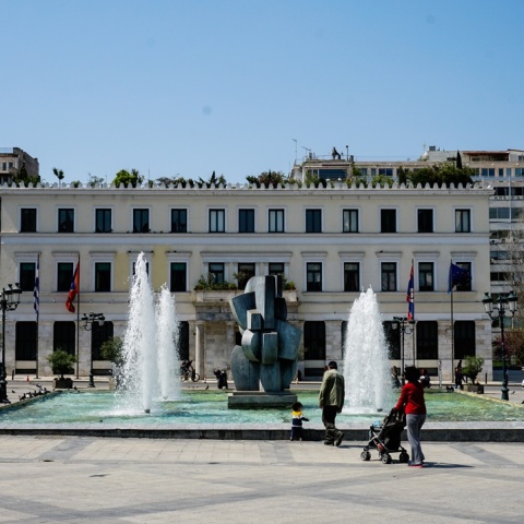 Το κτίριο του δημαρχείου της Αθήνας