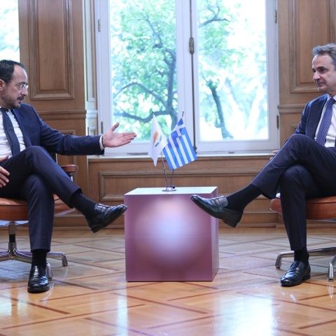 Κυριάκος Μητσοτάκης - Νίκος Χριστοδουλίδης