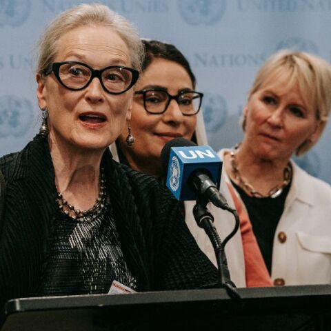 Μέριλ Στριπ: «Ένας σκίουρος έχει περισσότερα δικαιώματα» από ένα κορίτσι στο Αφγανιστάν» - Η ομιλία της στη Γενική Συνέλευση των Ηνωμένων Εθνών στη Νέα Υόρκη.