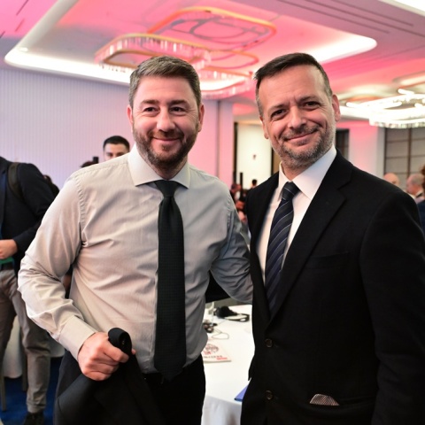 Νίκος Ανδρουλάκης και Χάρης Δούκας