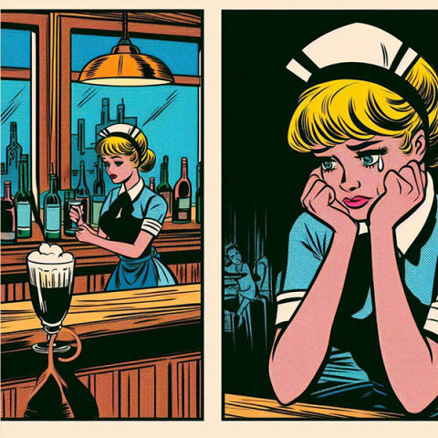 Η κακόκεφη γκαρσόνα