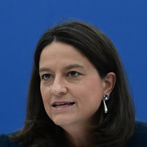 Η υπουργός Εργασίας, Νίκη Κεραμέως