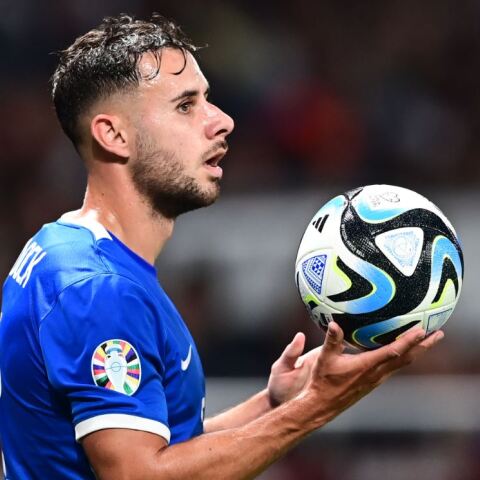 Ο Τζορτζ Μπάλντοκ σε ματς με την Εθνική Ελλάδας