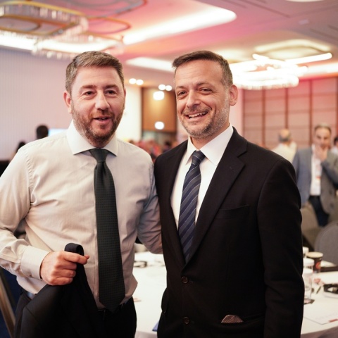 Νίκος Ανδρουλάκης και Χάρης Δούκας