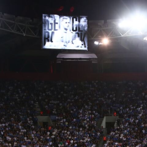 Τζορτζ Μπάλντοκ: Το συγκινητικό βίντεο προς τιμήν του στο «Καραϊσκάκης»