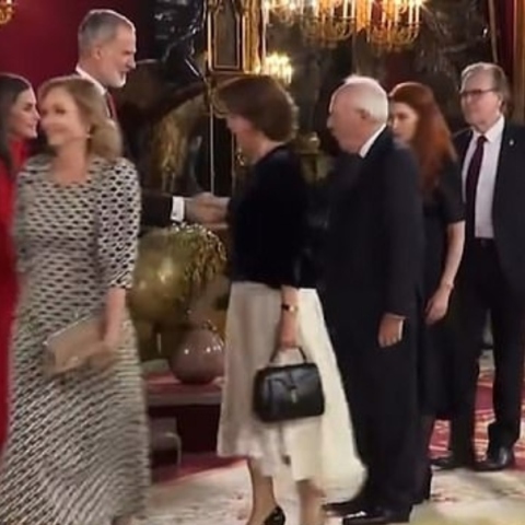 Η πριγκίπισσα Ελεονώρα και η αμήχανη χειραψία 