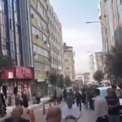 Βίντεο από τη στιγμή του ισχυρού σεισμού στην Τουρκία