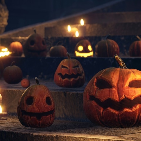 Κολοκύθες σκαλισμένες για το halloween