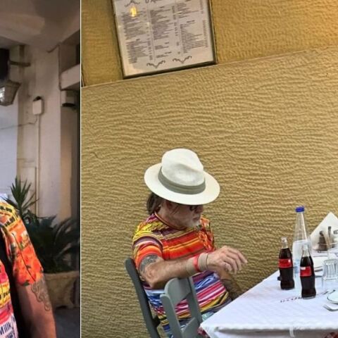 Ο Νίκολας Κέιτζ απόλαυσε γεύμα σε εστιατόριο του Πειραιά - Ο Χολιγουντιανός σταρ βρίσκεται στην Ελλάδα για τις ανάγκες των γυρισμάτων της νέας του ταινίας