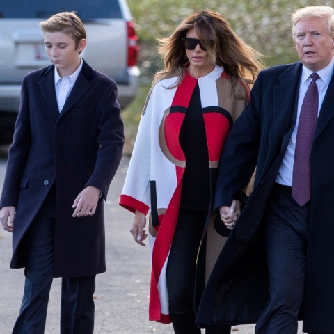 Ο 18χρονος Μπάρον και τα άκομψα σχόλια του πατέρα του 