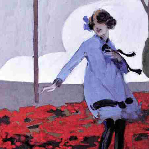 Η παρθένος στον κήπο: Μυθιστόρημα με βρετανικό χιούμορ