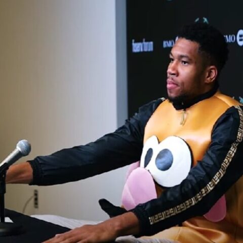 O Γιάννης Αντετοκούνμπο ντύθηκε «Κύριος Πατάτας» και έγινε viral