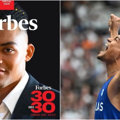 Ο Εμμανουήλ Καραλής στο εξώφυλλο του Forbes