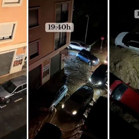 Πλημμύρες στην Ισπανία: Δραματικό βίντεο από τη Βαλένθια - Πώς οι δρόμοι μετατράπηκαν μέσα σε λίγη ώρα σε χειμάρρους - Καρέ καρέ η επέλαση της κακοκαιρίας