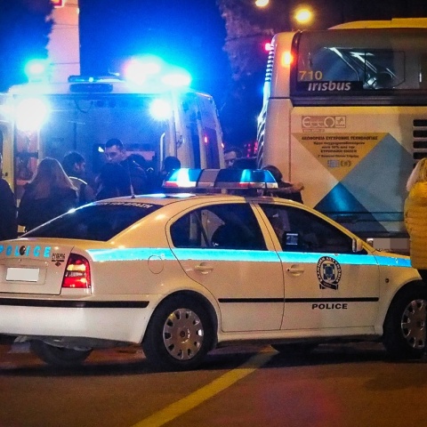 Σκηνή από τροχαίο δυστύχημα