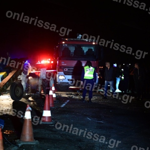 Τροχαίο δυστύχημα στη Λάρισα