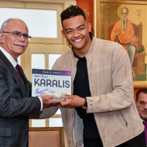 Το «χρυσό κλειδί» του Πύργου Ηλείας στον Εμμανουήλ Καραλή