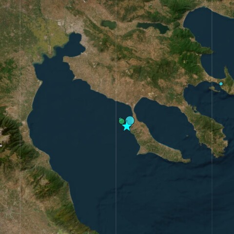 Ισχυρός σεισμός τώρα στη Χαλκιδική