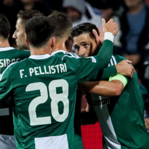 Οι παίκτες του Παναθηναϊκού