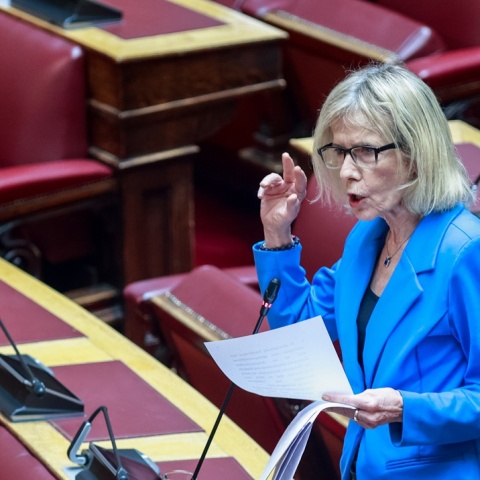 Η βουλεύτρια του ΣΥΡΙΖΑ, Γιώτα Πούλου