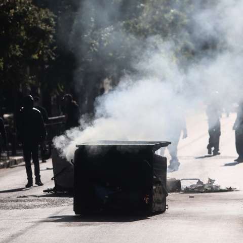 Ένταση στην ΑΣΟΕΕ - Κλειστή η Πατησίων