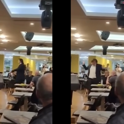 Ένταση Τατσόπουλου - Καραγιάννη: Εκσφενδονίστηκε εικόνα της Παναγίας στο κεφάλι του συντάκτη