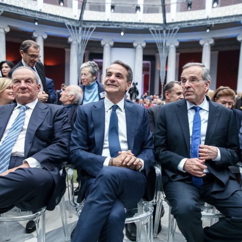 Κώστας Καραμανλής, Κυριάκος Μητσοτάκης, Αντώνης Σαμαράς