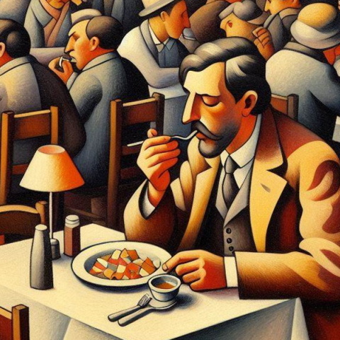 Τρώγοντας μόνος έρχεται η όρεξη