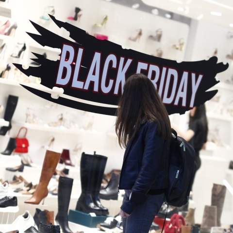 Black Friday, ταμπέλα σε κατάστημα
