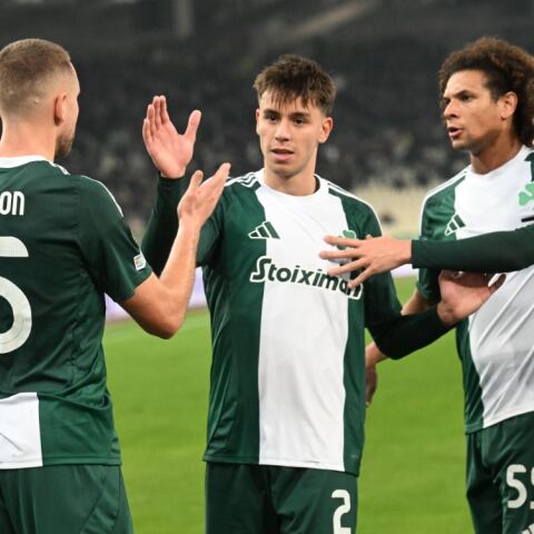 Οι παίκτες του Παναθηναϊκού