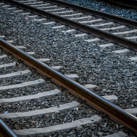 Ράγες του σιδηροδρομικού δικτύου