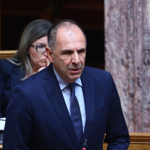 Ο υπουργός Εξωτερικών, Γιώργος Γεραπετρίτης