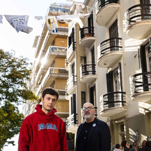 Ο Μηνάς Κοσμίδης συστήνει στο κοινό ένα νέο χώρο γραφείων και ένα καινούργιο project, στο Open House Thessaloniki