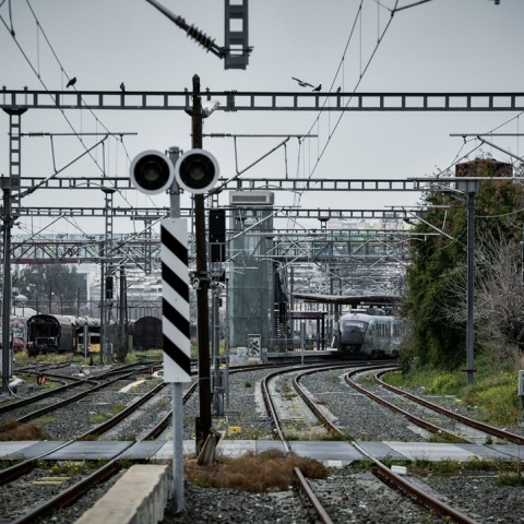 Ράγες σιδηρόδρομου