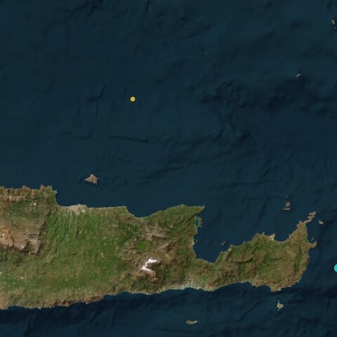 Σεισμός τώρα κοντά στις ανατολικές ακτές της Κρήτης