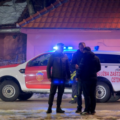 Αστυνομικές αρχές στο Μαυροβούνιο μετά το μακελειό της Πρωτοχρονιάς