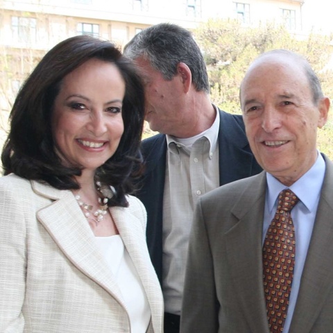 Άννα Διαμαντοπούλου και Κώστας Σημίτης