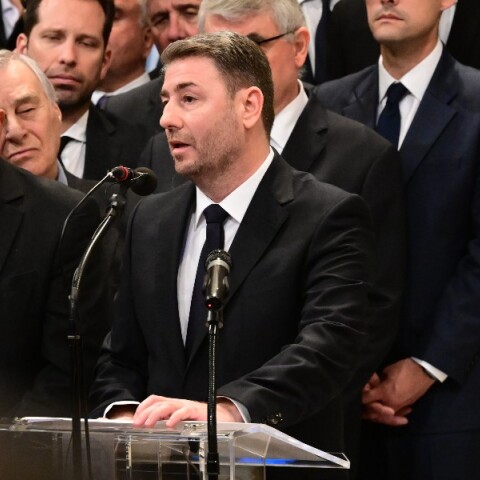 Κηδεία Κώστα Σημίτη: Ο επικήδειος του προέδρου του ΠΑΣΟΚ, Νίκου Ανδρουλάκη