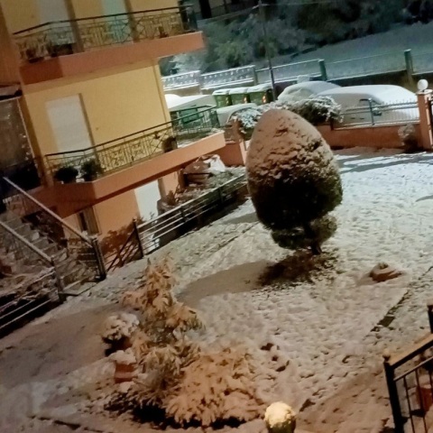 Χιόνια στον Χορτιάτη