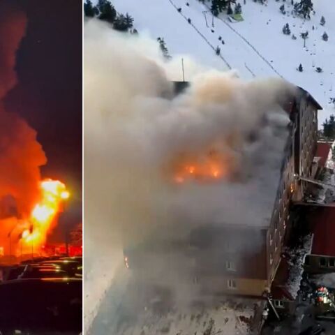 Τουρκία: Δέκα νεκροί και 32 τραυματίες από φωτιά σε ξενοδοχείο χιονοδρομικού κέντρου - Οι πυροσβέστες συνεχίζουν να καταβάλλουν προσπάθειες
