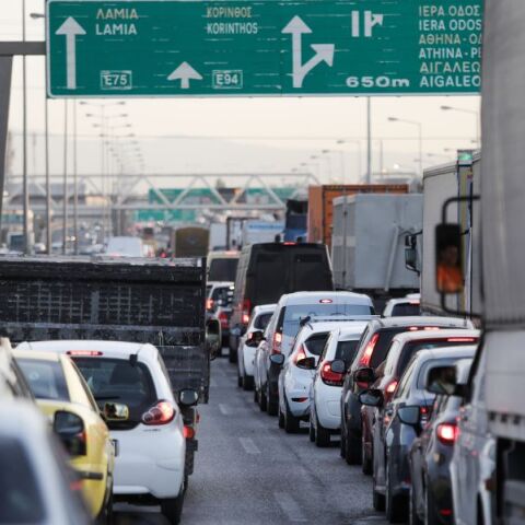 Κίνηση τώρα: Οι δρόμοι με μποτιλιάρισμα σήμερα