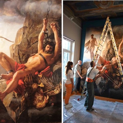 Προμηθέας Λυόμενος: Ο χαμένος πίνακας του Carl Bloch βρίσκει ξανά τη φήμη του στην Αθήνα