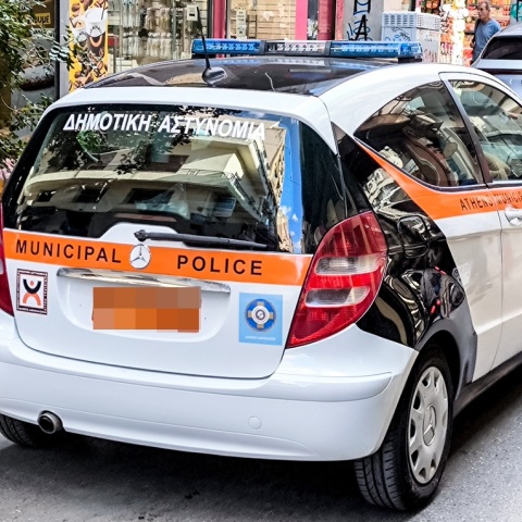 Όχημα της Δημοτικής Αστυνομίας του Δήμου Αθηναίων